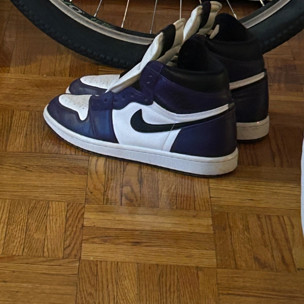 Purple and White Nike - Panda - Size 12 Men